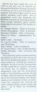 School of Nursing Opening in 1992 [2]